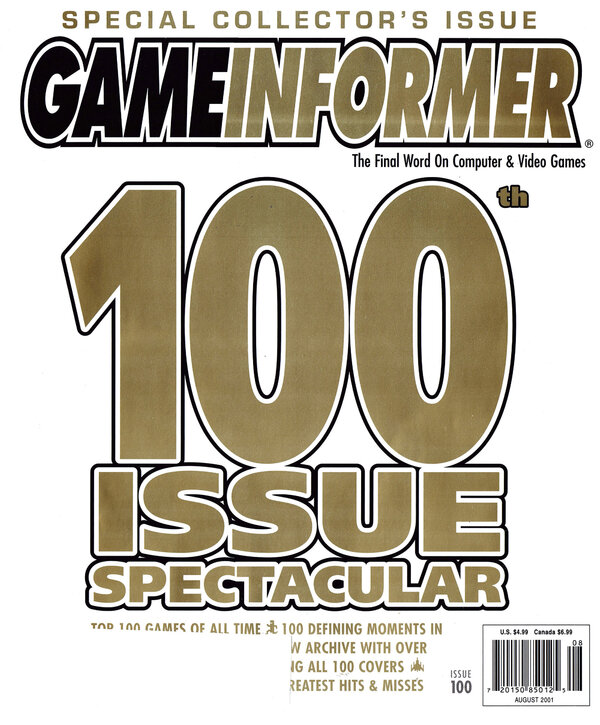 Game Informer Issue 100 (August 2001) cover